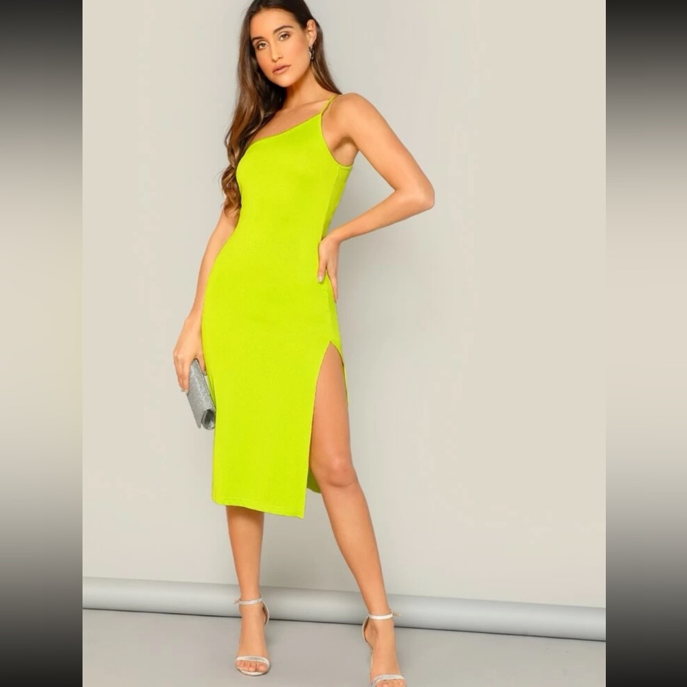 Neon Yellow Summer Dress (Xsmall)